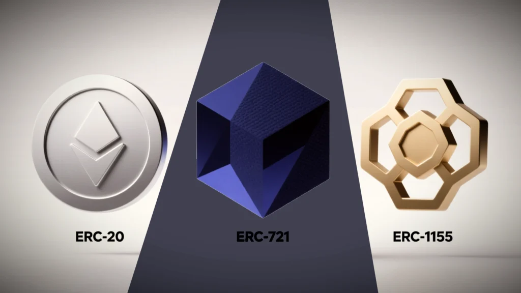 Токены Ethereum: гайд по стандартам ERC-20, ERC-721 и ERC-1155 для DeFi, NFT.